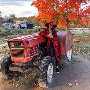 Leopard Knit Long Cardigan